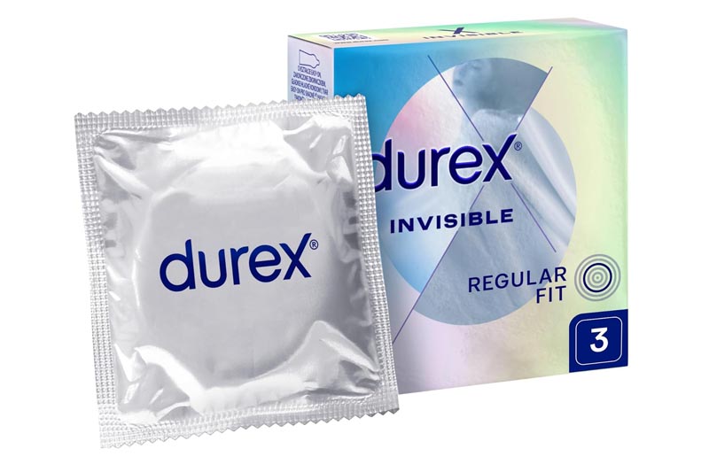 DUREX NATURAL SLIM FIT 144 Condoms box
