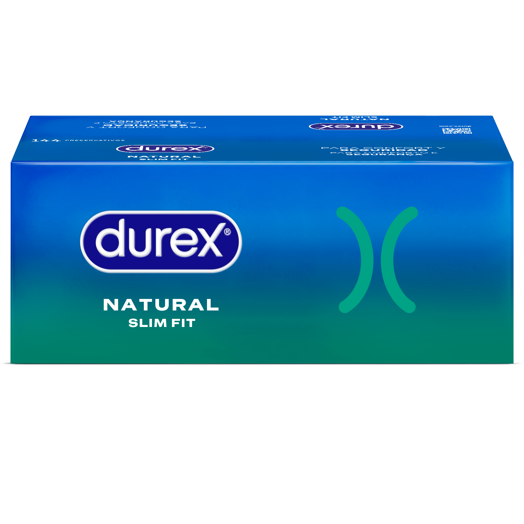 DUREX NATURAL SLIM FIT 144 Condoms